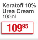 Bionike Keratoff 10% Urea Cream-100ml Each
