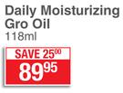 Dr. Miracle's Daily Moisturizing Gro Oil-118ml Each