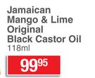 Jamaican Mango & Lime Original Black Castor Oil-118ml