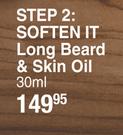 L'Oreal Long Beard & Skin Oil-30ml