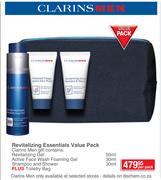 Clarins Men Revitalizing Essentials Value Pack-Per Pack