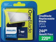 Philips Oneblade Replaceable Blade QP210-1'S Per Pack