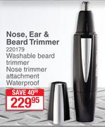 russell hobbs nose ear and beard trimmer