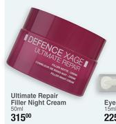 Bionike Defence Xage Ultimate Repair Filler Night Cream-50ml