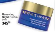 Bionike Defence Age Renewing Night Cream-50ml
