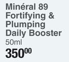  Vichy Mineral 89 Fortifying & Plumping Daily Booster-50ml