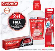 Colgate Optic White Mouthwash-500ml