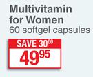 Dischem Gold Multivitamin For Women Softgel Capsules-60's