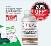 Solal Collagen Plus Skin Essentials Licaps Capsules-30's