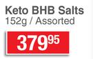 USN Keto BHB Salts-152g Each