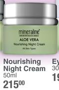 Mineraline Aloe Vera Nourishing Night Cream-50ml