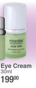 Mineraline Aloe Vera Eye Cream-30ml