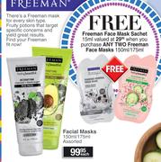 Freeman Facial Masks Assorted-150ml/175ml Each