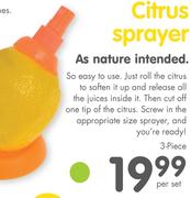 3 Piece Citrus Sprayer-Per Set
