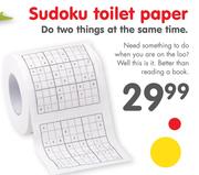 Sudoku Toilet Paper