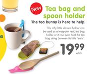 Tea Bag And Spoon Holder-Each