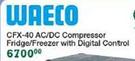 Waeco CFX-40 AC/DC Compressor Fridge/Freezer With Digital Control