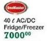 SnoMaster 40L AC/DC Fridge/Freezer