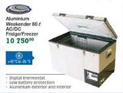National Luna Aluminium Weekender 80L AC/DC Fridge/Freezer