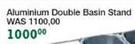 Addis Aluminium Double Basin Stand