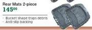 Trail Boss Rear Mats 2 Piece