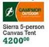 Sierra 5-Person Canvas Tent