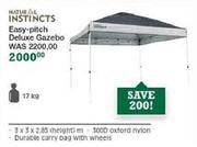 Natural Instincts Easy-Pitch Deluxe Gazebo