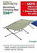 Natural Instincts Aluminium Camping Bed