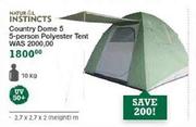 Natural Instincts Country Dome 5 5-Person Polyester Tent