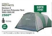 Natural Instincts Horizon 5 5-Person Polyester Tent