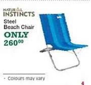 natural instincts beach chair