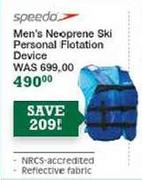 Speedo Men's Neoprene Ski Personal Flotation Device