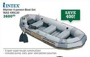 Intex Mariner 4-Person Boat Set