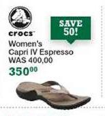 Crocs Women's Capri IV Espresso
