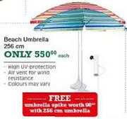 Beach Umbrella 256cm-Each