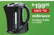 Mellerware Cordless Kettle CJ100BK
