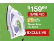 Muller Haupt Stream Iron SG-6003