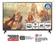 LG 49"(124cm) Ultra HD Smart LED TV 49UJ630