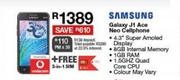 Samsung Galaxy J1 Ace Neo cellphone 