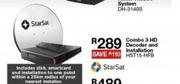 Star Sat Combo 3 HD Decoder And Installation HST 15-HFB