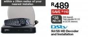 DSTV 5U/5S HD Decoder And Installation 