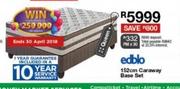 Edblo 152cm Caraway Base Set
