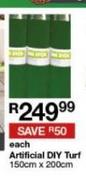 Artificial DIY Turf 150cm x 200cm-Each
