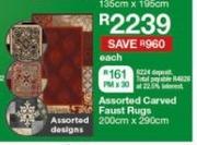Assorted Traditional Faust Rugs 200cm x 290cm-Each