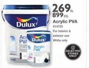 Dulux Acrylic PVA-5Ltr