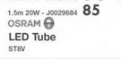 Osram 1.5m 20W LED Tube