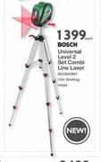 Bosch Universal Lever 2 Set Combi Line Laser-Each
