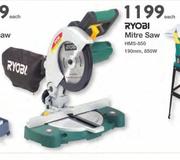 Ryobi Mitre Saw 190mm 850W HMS-850-Each