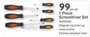 Razor 7-Piece Screwdriver Set RAZ65063-Per Set