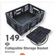 Collapsible Storage Basket MTS7043-Each
